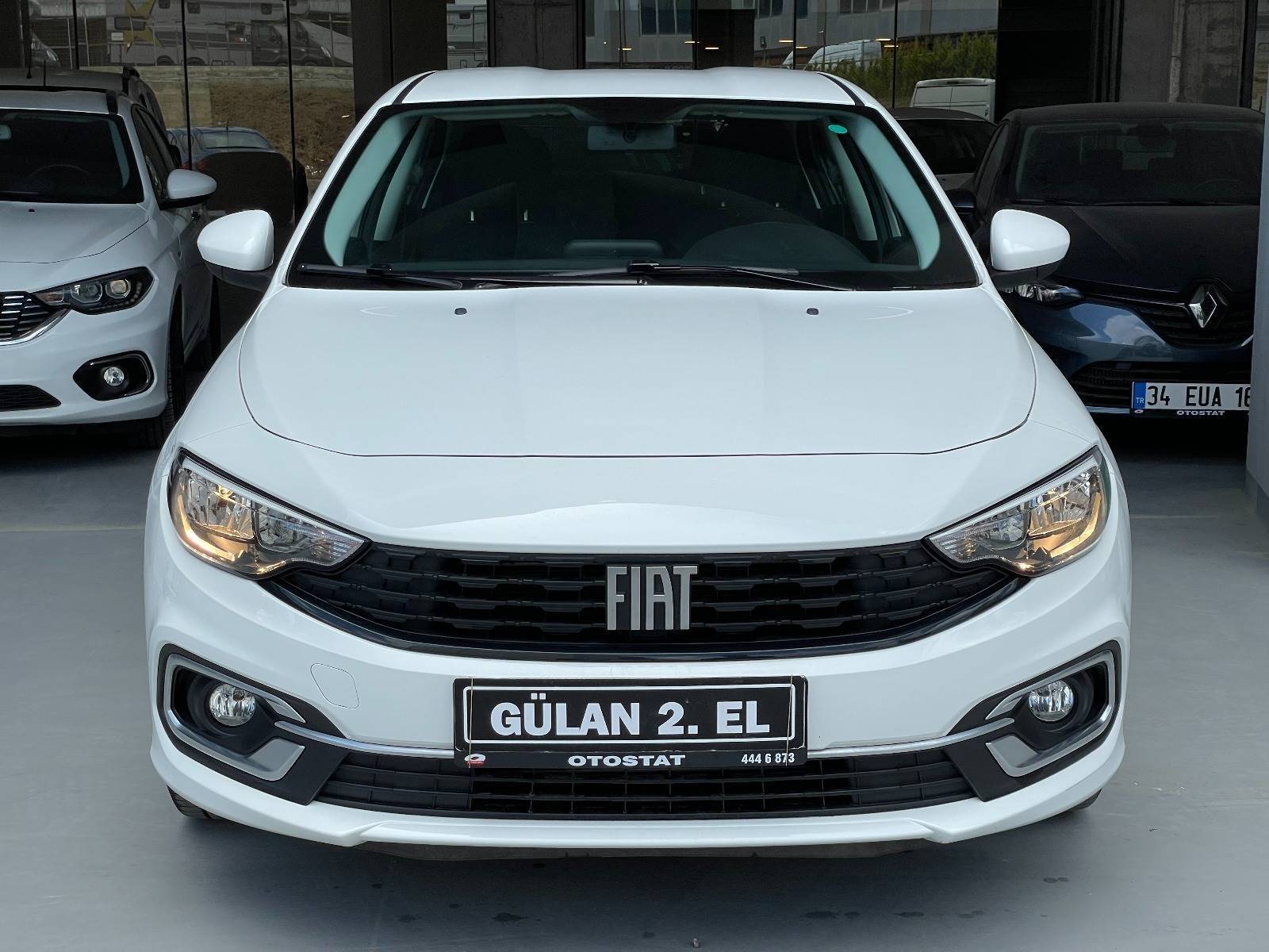 El Fiat Egea Sedan Fire Easy Plus Manuel Benzin Beyaz Stanbul El