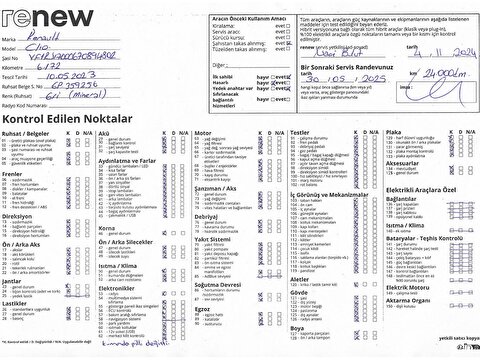 renault, clio, hatchback 1.0 tce ıcon x-tronic, otomatik, benzin 2.el otomobil | renew 33