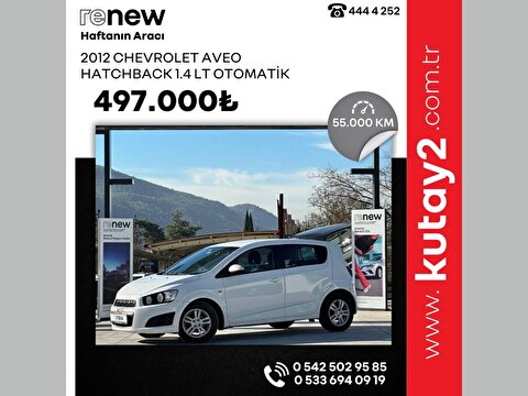 chevrolet, aveo, hatchback 1.4 lt otomatik, otomatik, benzin 2.el otomobil | renew 14