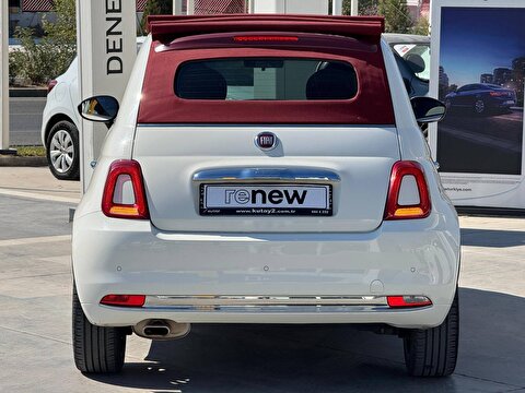 fiat, 500 c, cabrio 1.2 8v star dualogic, otomatik, benzin 2.el otomobil | renew 3