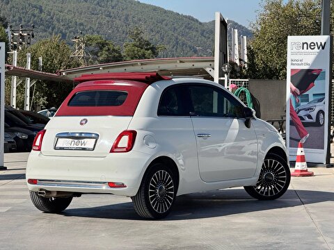 fiat, 500 c, cabrio 1.2 8v star dualogic, otomatik, benzin 2.el otomobil | renew 6