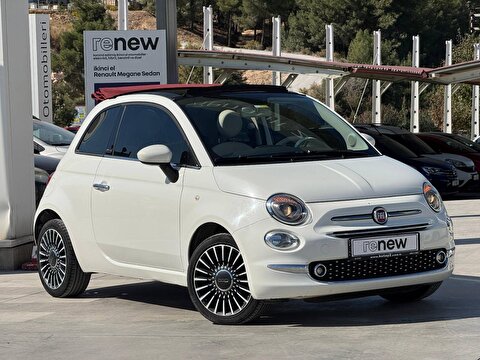 fiat, 500 c, cabrio 1.2 8v star dualogic, otomatik, benzin 2.el otomobil | renew 7