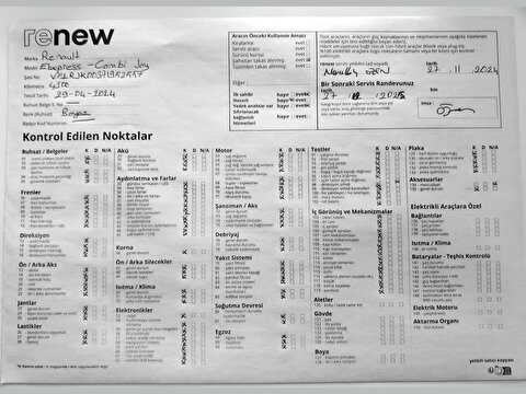 renault, express, kombi 1.5 bluedcı joy, manuel, dizel 2.el otomobil | renew 27