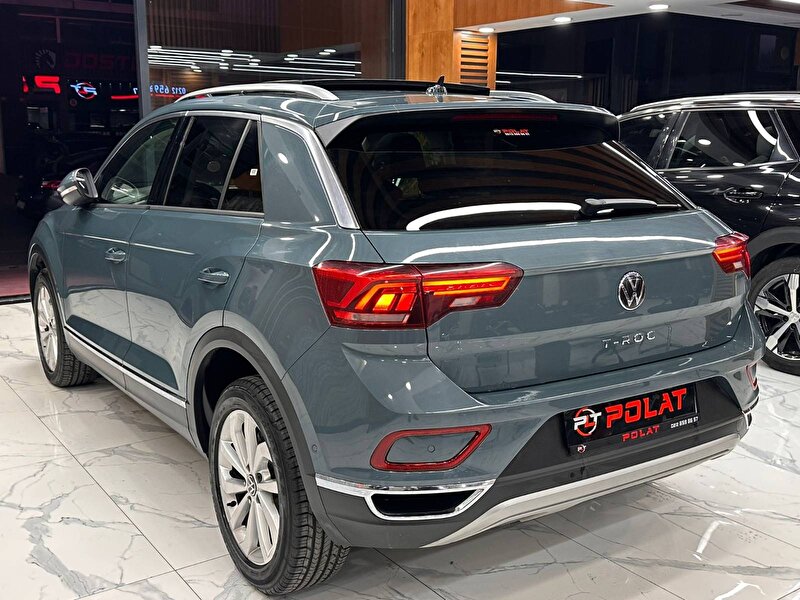 2022 Benzin Otomatik Volkswagen T-Roc Mavi POLAT OTOMOTİV