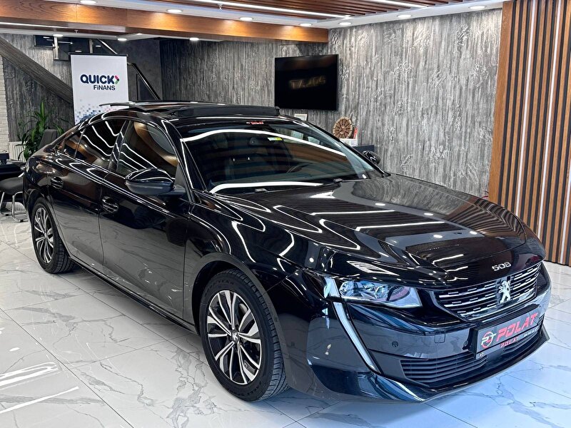 2022 Dizel Otomatik Peugeot 508 Siyah POLAT OTOMOTİV