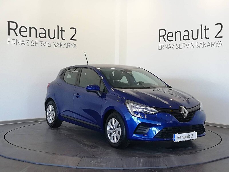 2021 Benzin Otomatik Renault Clio Mavi ERNAZ SERVİS