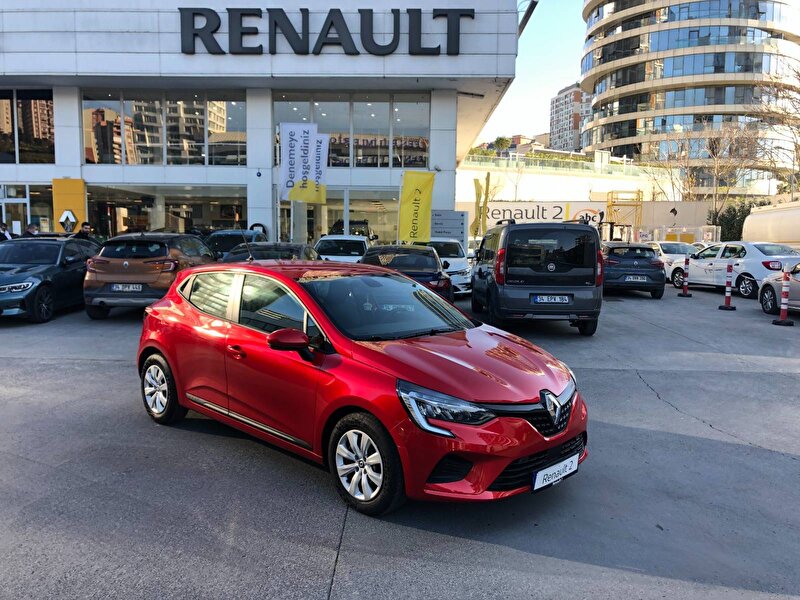 2021 Benzin Otomatik Renault Clio Kırmızı ABC
