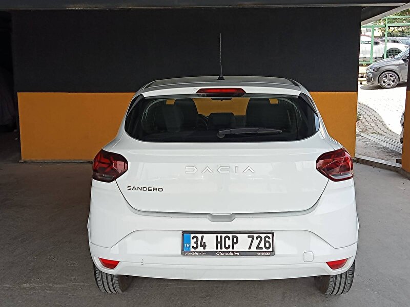 2023 Benzin Otomatik Dacia Sandero Beyaz OTOMOBİLEN