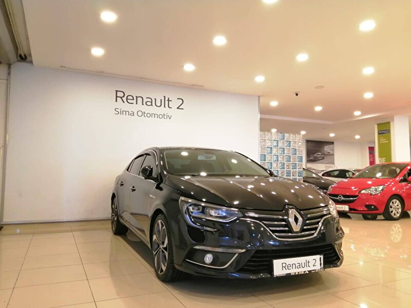 2016 Dizel Otomatik Renault Megane Siyah SİMA