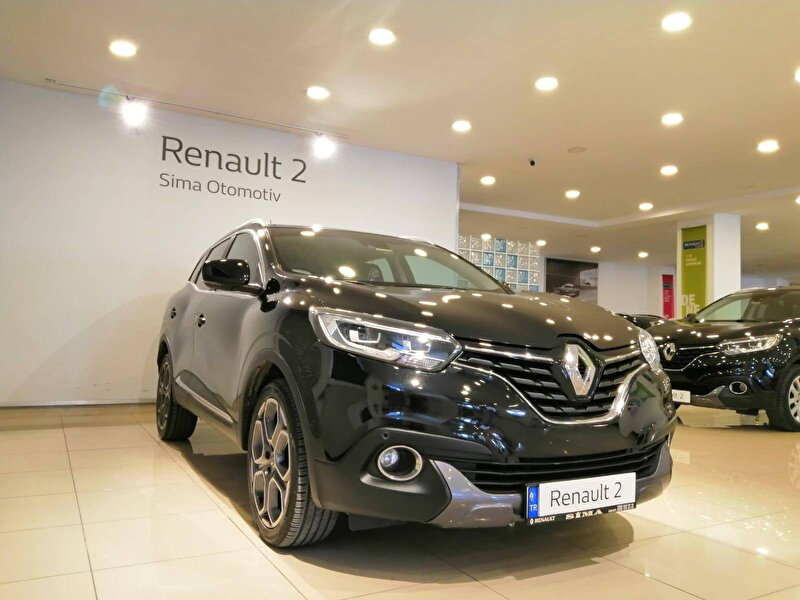 2015 Dizel Otomatik Renault Kadjar Siyah SİMA