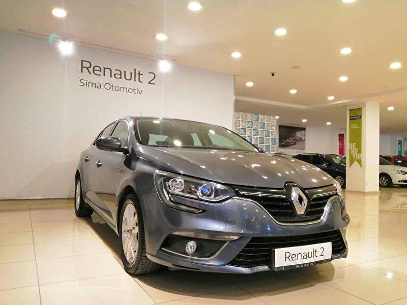 2016 Benzin Otomatik Renault Megane Gri SİMA