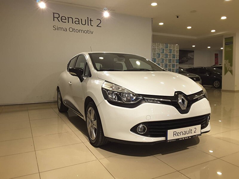 2014 Dizel Otomatik Renault Clio Beyaz SİMA