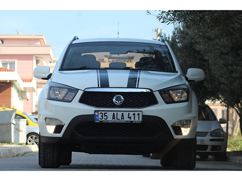 2 el ssangyong korando sports cift kabin pick up 2 0 e xdi 4x2 limited manuel dizel beyaz izmir 2el