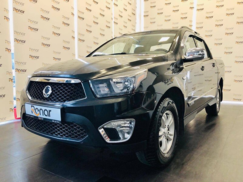 2 el ssangyong korando sports cift kabin pick up 2 0 e xdi 4x2 manuel dizel siyah mugla 2el