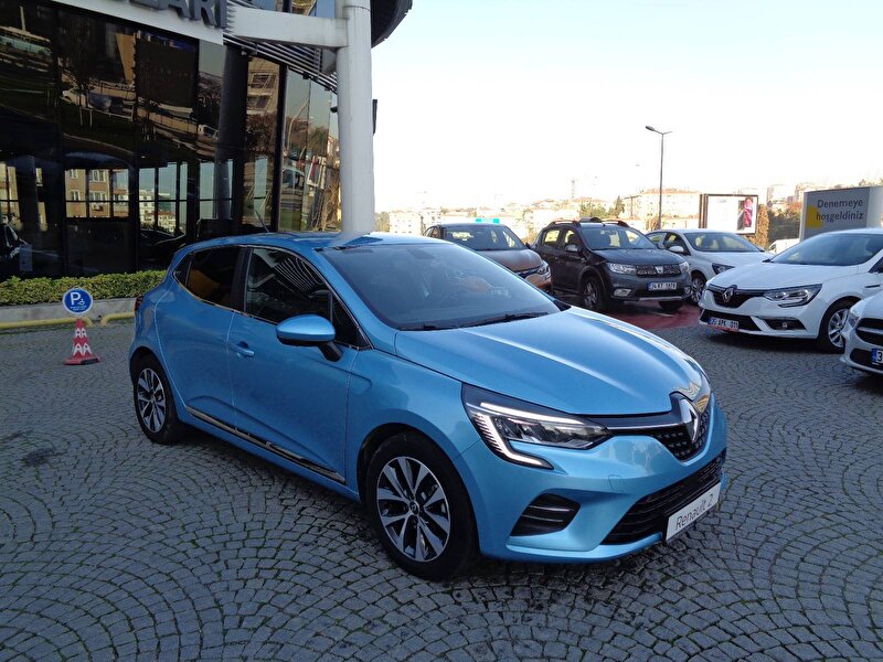 2020 Benzin Otomatik Renault Clio Mavi KEMAL TEPRET