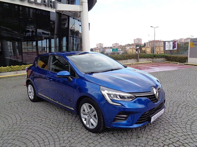 2021 Benzin Otomatik Renault Clio Mavi KEMAL TEPRET