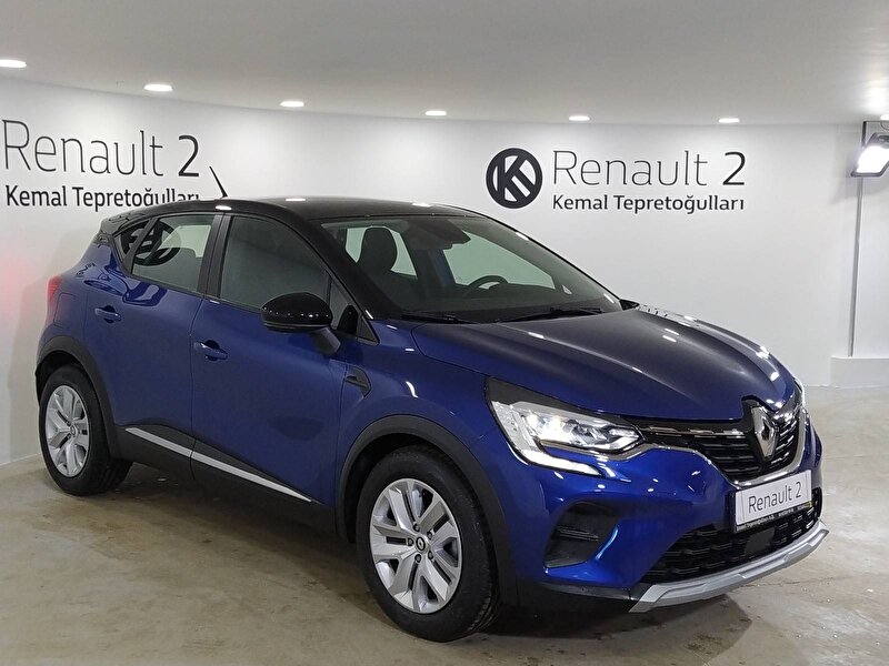 2021 Hybrid Otomatik Renault Captur Mavi KEMAL TEPRET