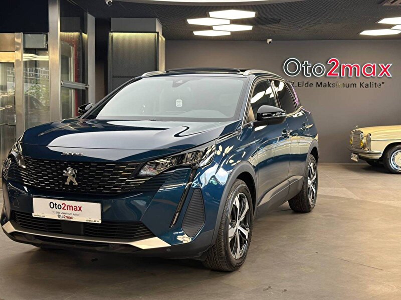 2023 Benzin Otomatik Peugeot 3008 Mavi OTO2MAX